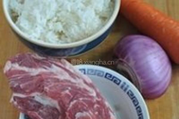 孜然澳洲羊肉炒饭的做法图解1
