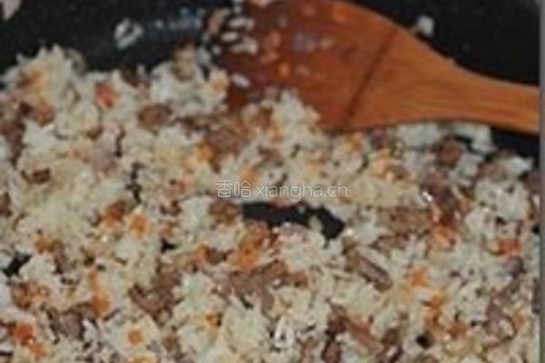 孜然澳洲羊肉炒饭的做法图解7