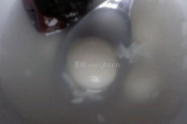 自制醪糟汤圆的做法图解5