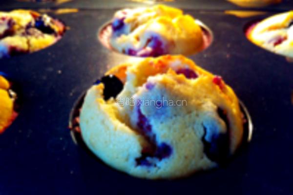 夏日浆果muffin的做法图解6