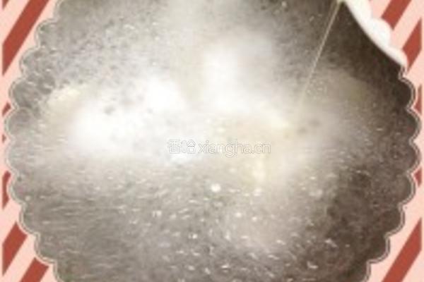 酒酿牛奶年糕水扑蛋的做法图解4