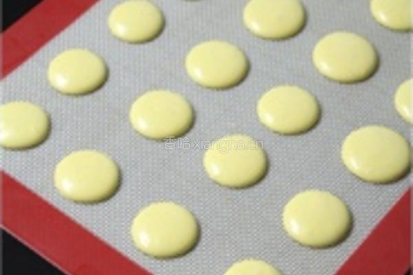 百香果马卡龙的做法图解6