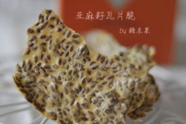 亚麻籽瓦片脆