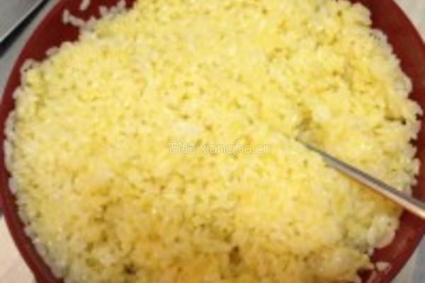 鸡丝蛋炒饭的做法图解2