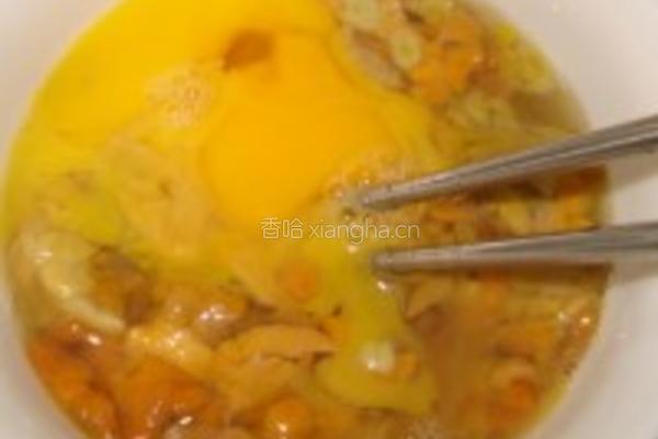 五彩虾仁炒饭的做法图解5
