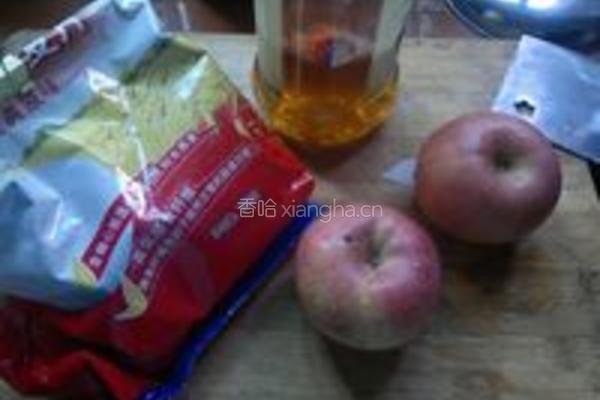 苹果麦片粥的做法图解1