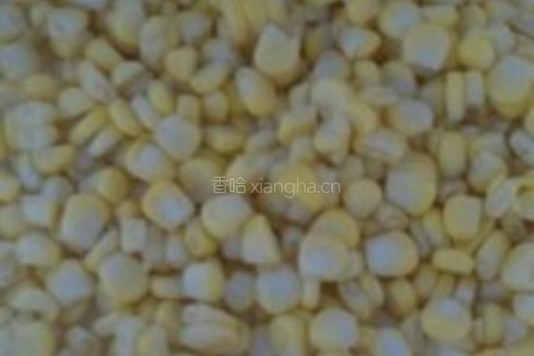 桂花荔枝玉米糖水的做法图解1