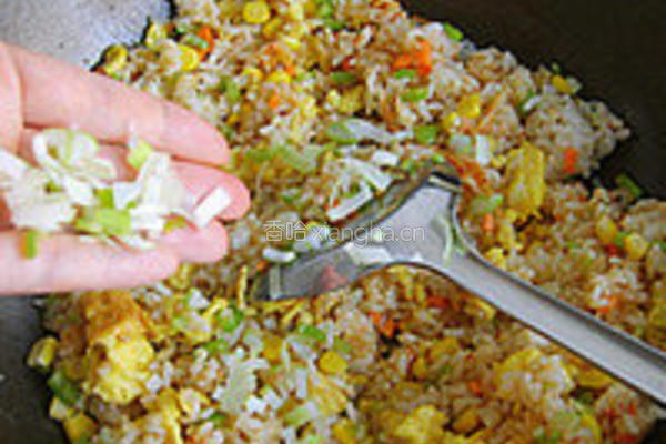 什锦黄金炒饭的做法图解13