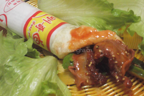 卤肉卷