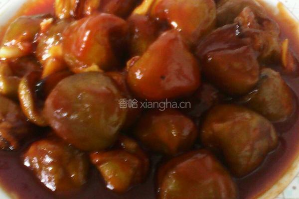 茄子樱桃肉