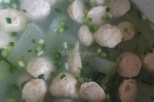 肉丸冬瓜汤