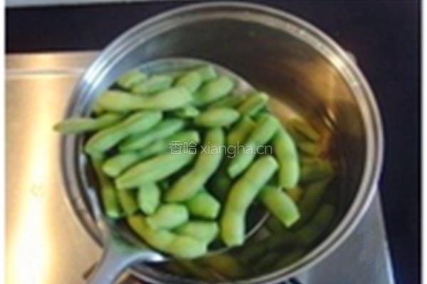 珍选捞汁毛豆的做法图解8