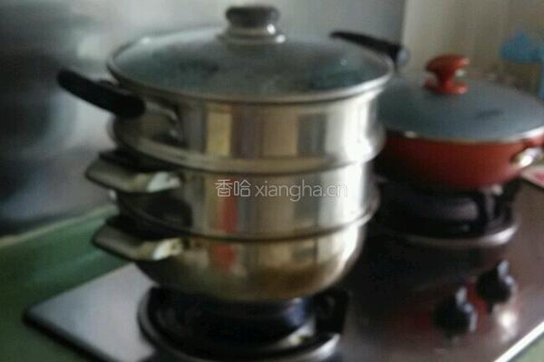 香煎芋头糯米糕的做法图解6