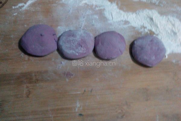 蒸紫薯小饼的做法图解8