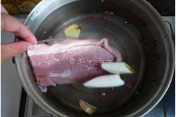 珍选捞汁野山椒白肉的做法图解3