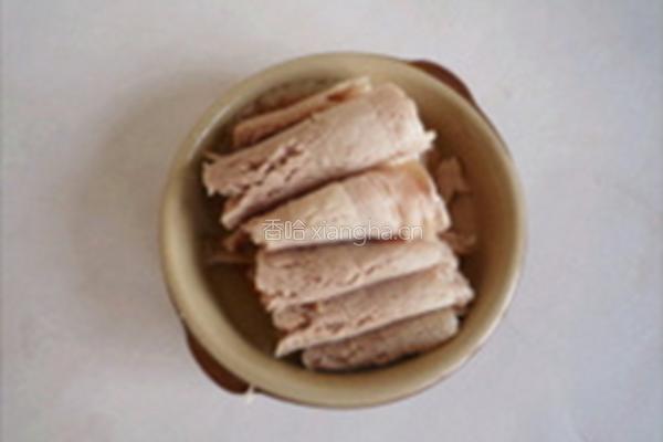 珍选捞汁野山椒白肉的做法图解5