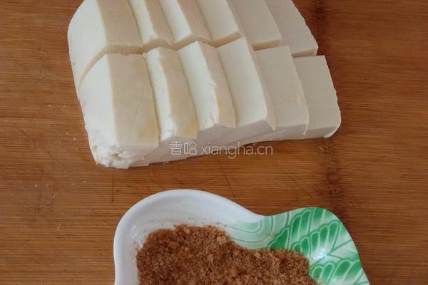 香煎豆腐的做法图解1