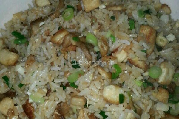 豆干炒饭