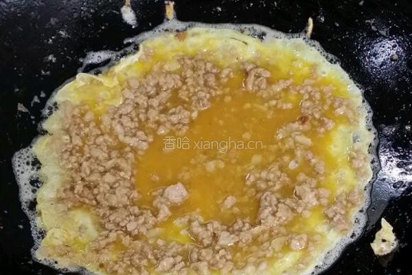 肉糜煎蛋的做法图解5