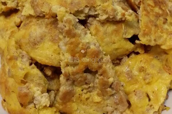 肉糜煎蛋的做法图解7