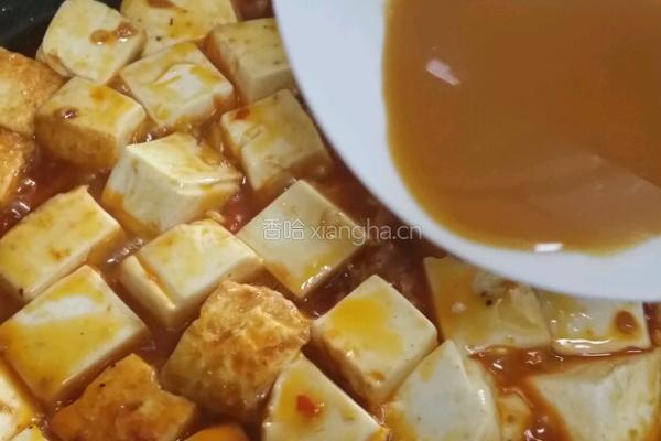 麻婆豆腐的做法图解7