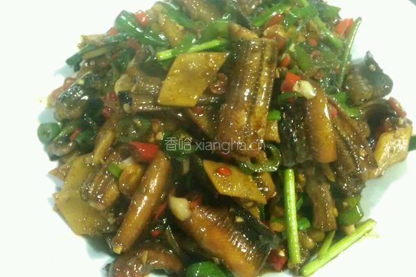 老姜紫苏爆鳝鱼的做法图解4
