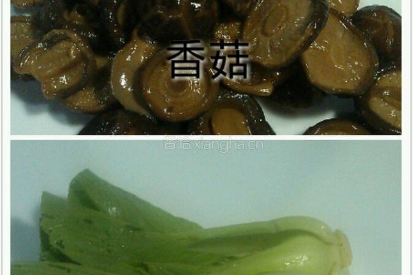 鲍汁扒花菇的做法图解1