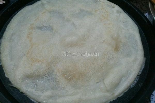 煎饼卷菜的做法图解4