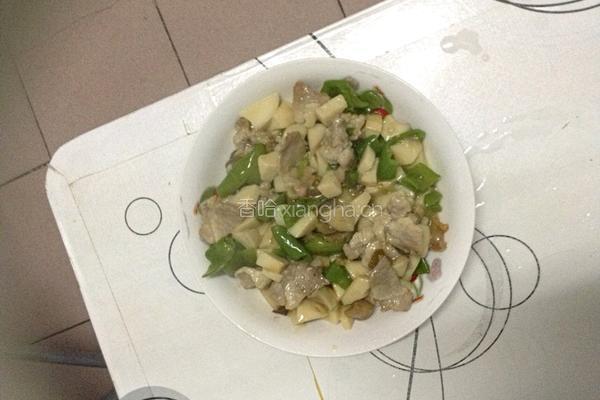 肉片鸡腿菇的做法图解6