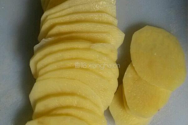 烤椒盐薯片的做法图解1