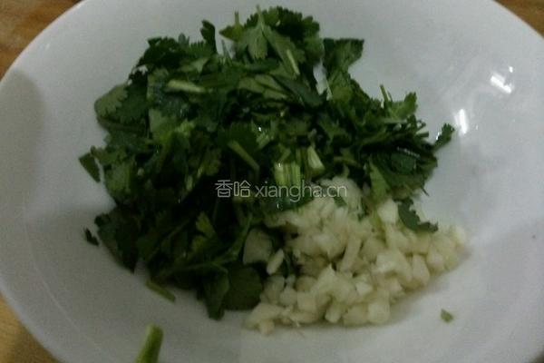 菜面条干拌的做法图解8