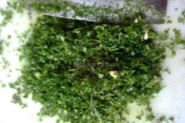 荠菜饺子的做法图解5