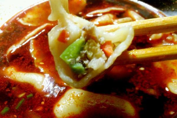 酸汤水饺的做法图解6