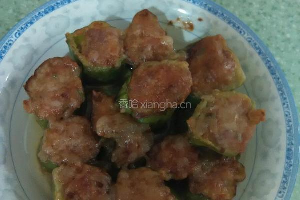 酿尖椒的做法图解9
