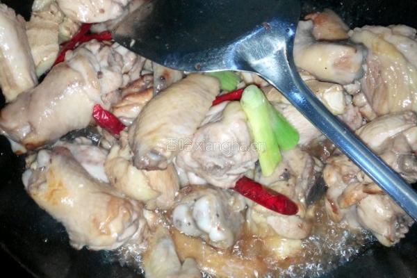 红烧香菇炖鸡的做法图解4