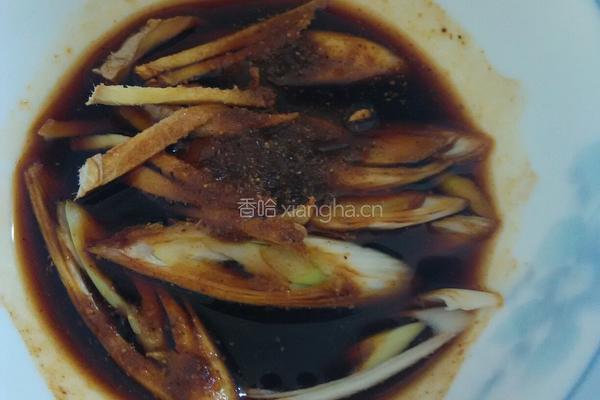 土豆杭椒炒肉条的做法图解3
