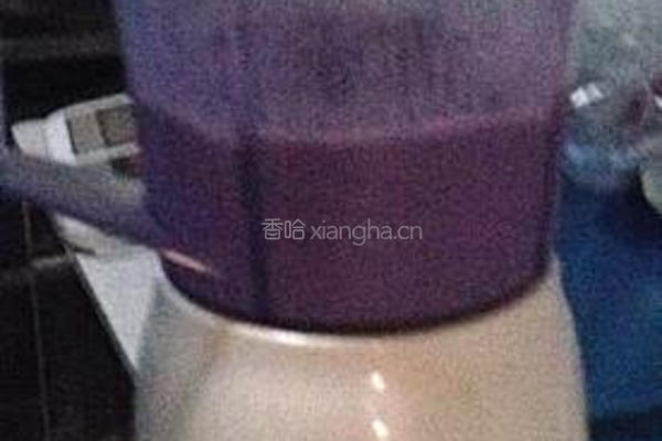 自制紫薯酸奶冰激凌的做法图解3