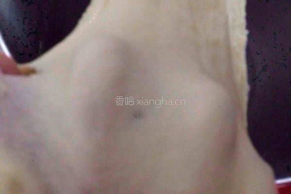 自制肉松面包卷的做法图解2