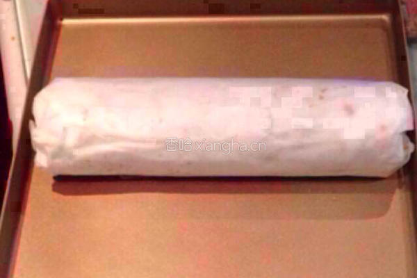 自制肉松面包卷的做法图解8