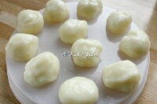 豆沙糯米糍的做法图解6