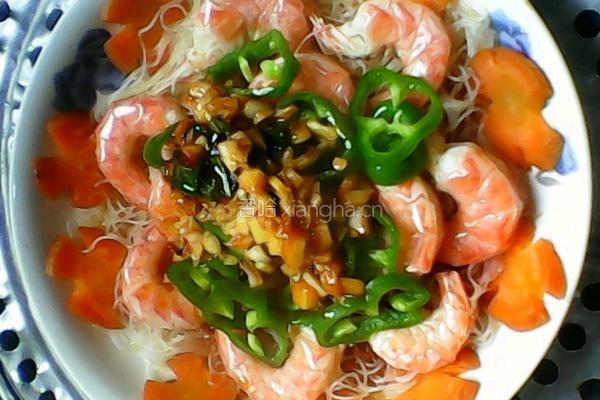 银丝蒜蓉虾的做法图解10