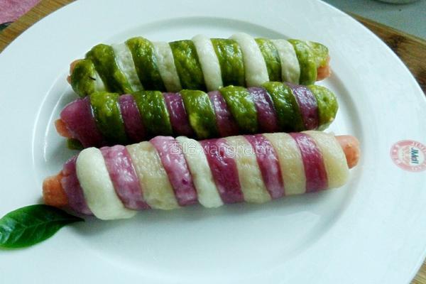 火腿肠馒头卷的做法图解10