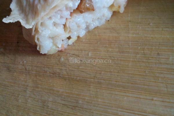 豆皮包饭的做法图解8