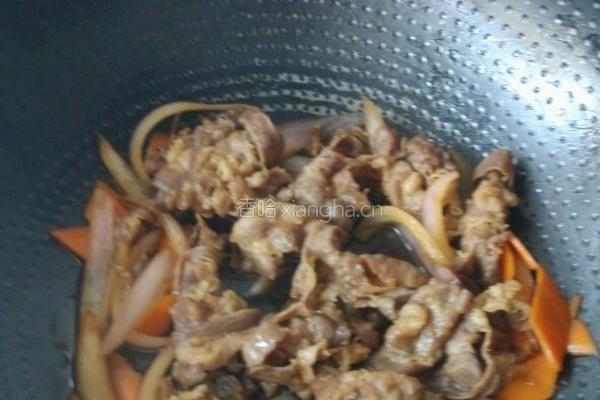 牛肉饭的做法图解4