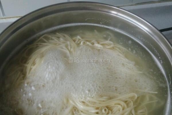 葱油拌面的做法图解6