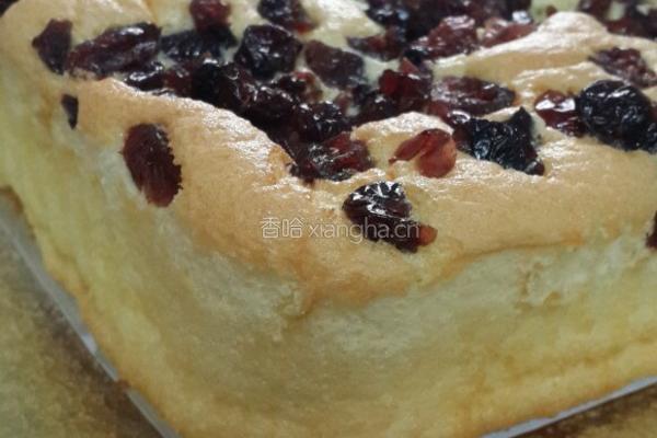 蔓越莓蛋糕的做法图解1