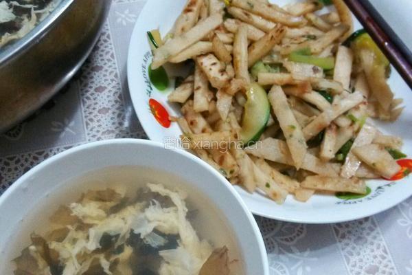炒饼的做法图解3
