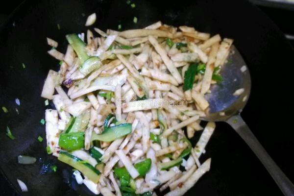 炒饼的做法图解2