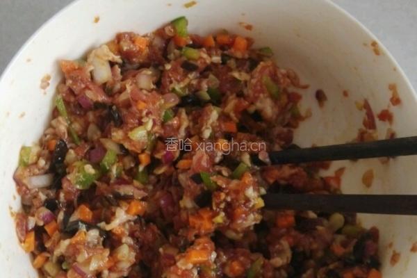圆白菜蒸肉卷的做法图解5