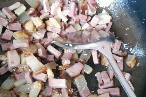 腊肉土豆糯米饭的做法图解5
